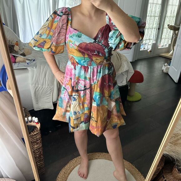 Boutique J. Renee Women’s Patterned Dress NWOT See measurements - Picture 3 of 5